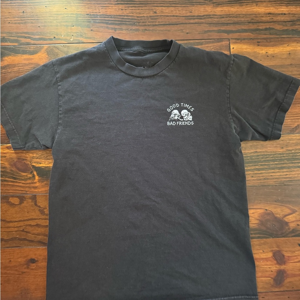 Junk Food Clothing Black Graphic Tee